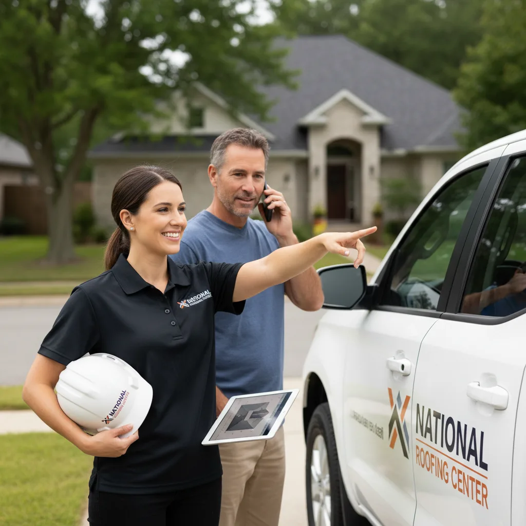 National Roofing Center customer support in Malakoff